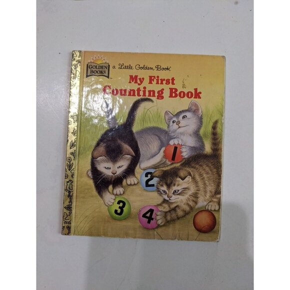 Little Golden Book My First Counting Book 197 ephemera junk journal - Picture 5 of 5